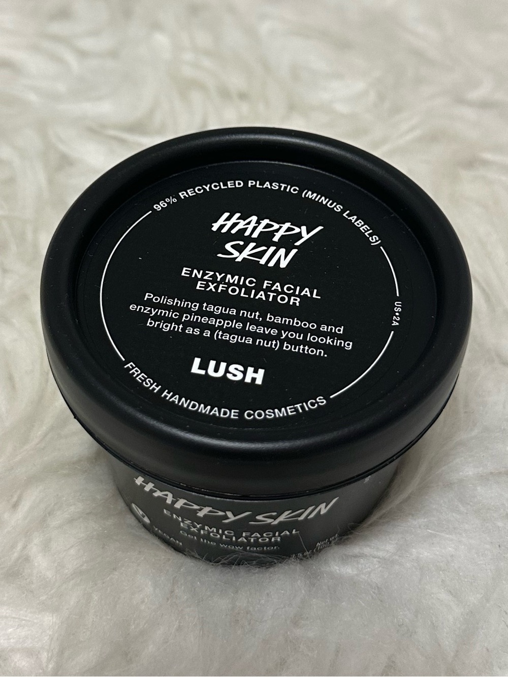 Lush happy skin enzymic facial exfoliator